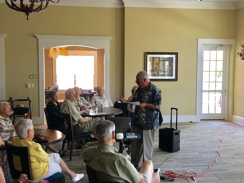Cuban Author Visits Sandalwood Village To Share Fascinating Story Of Exile & Perseverance